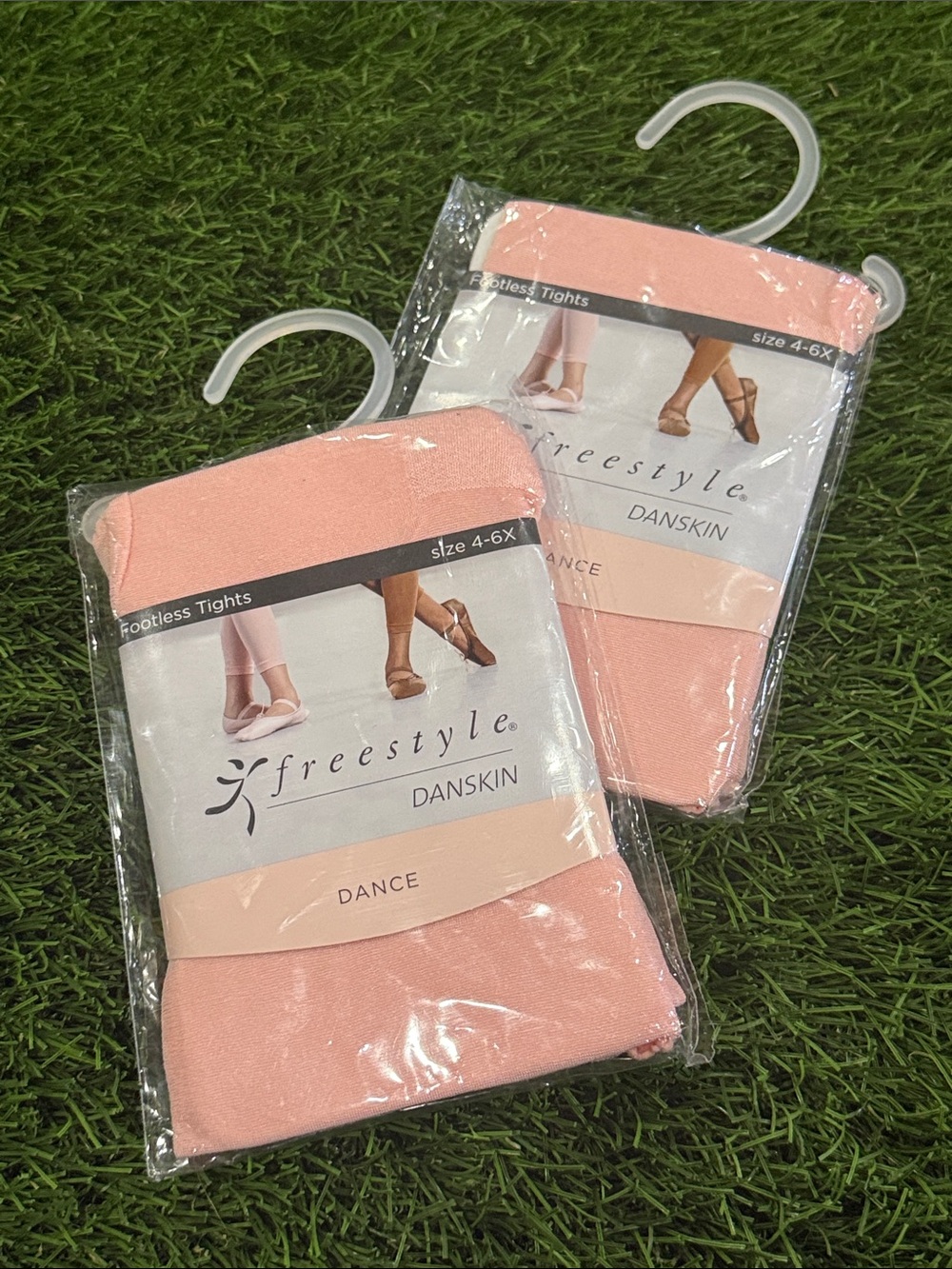 Freestyle by Danskin Footless Tights - 2 Pair
